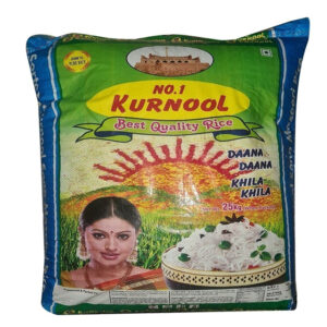 Kurnool Raw Rice (25kgs)